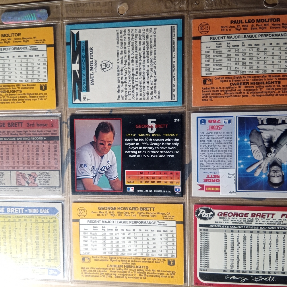 Baseball Card Collection Set - Picture 2 of 2